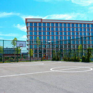 Универсальная спортивная площадка в санатории 'Русь' в г. Ессентуки - фотография