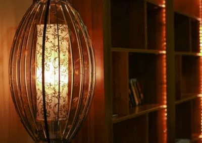 Интерьер библиотеки в санатории 'Русь' в г. Ессентуки - фотография