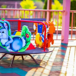 Детская площадка в санатории Русь в г. Ессентуки - фотография