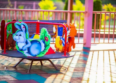 Детская площадка в санатории Русь в г. Ессентуки - фотография