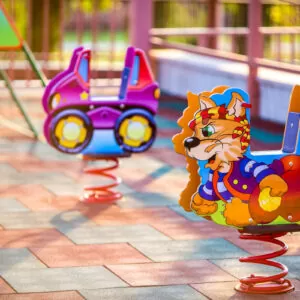 Детская площадка в санатории Русь в г. Ессентуки - фотография