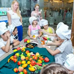 Мастер класс для детей в санатории Русь в г. Ессентуки - фотография