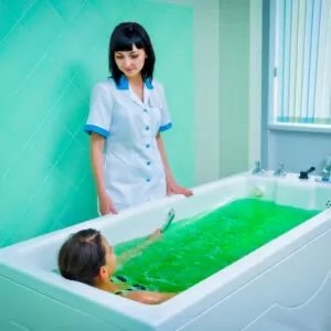 Ванны с морской солью в санатории 'Русь' в г. Ессентуки - фотография